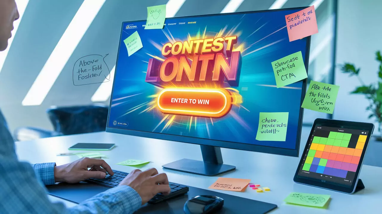 Design Best Practices: Create Visually Engaging Contest Landing Pages
